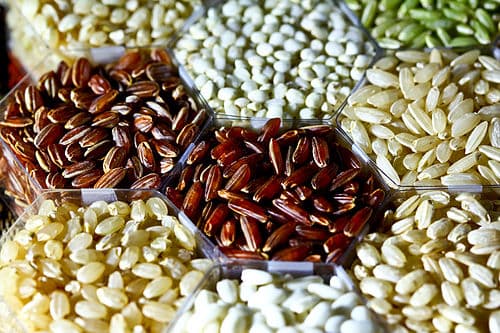 Hand-cleaned grains